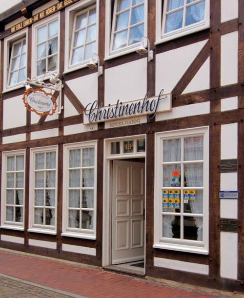 Historik Hotel Garni Christinenhof Hamelin Exterior foto